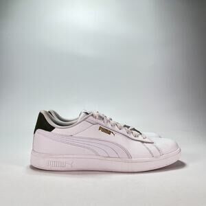 PUMA Smash 3.0 L White Casual Low Top Sneakers Shoes 406570-01 Men's Size 10.5